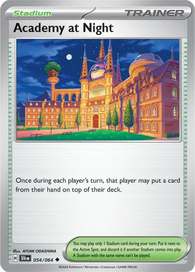 Academy at Night, Shrouded Fable 054/64