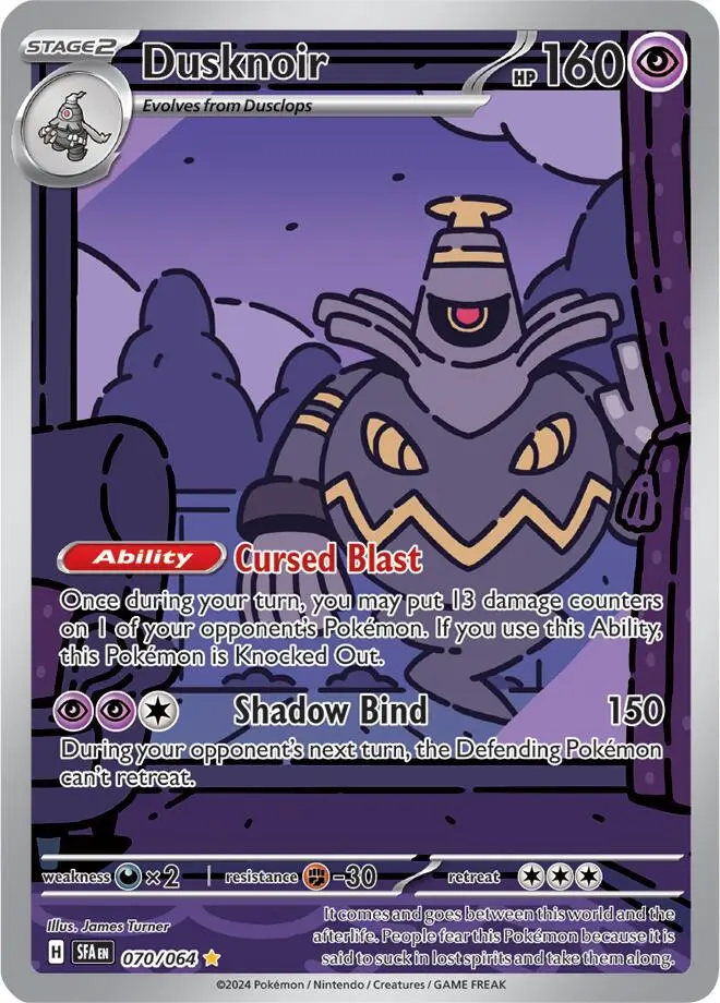 Dusknoir, Shrouded Fable 070/64