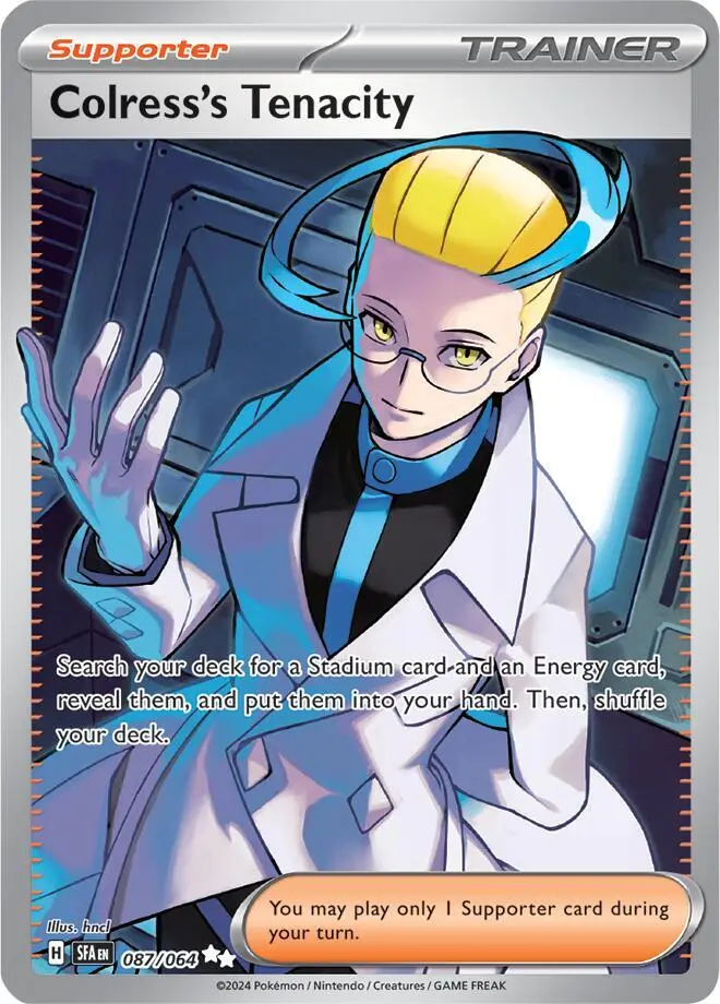Colress's Tenacity, Shrouded Fable 087/64