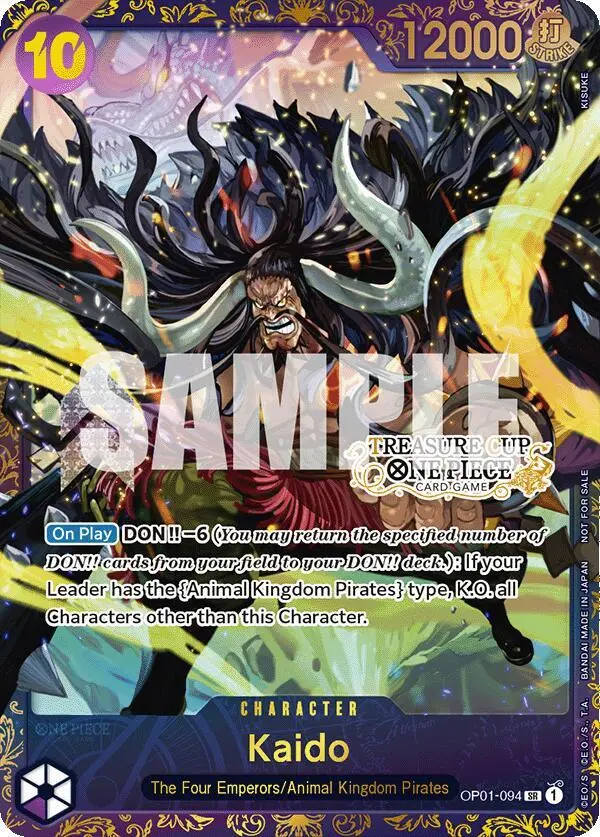 Kaido (Treasure Cup), One Piece Promotion Cards OP01-094