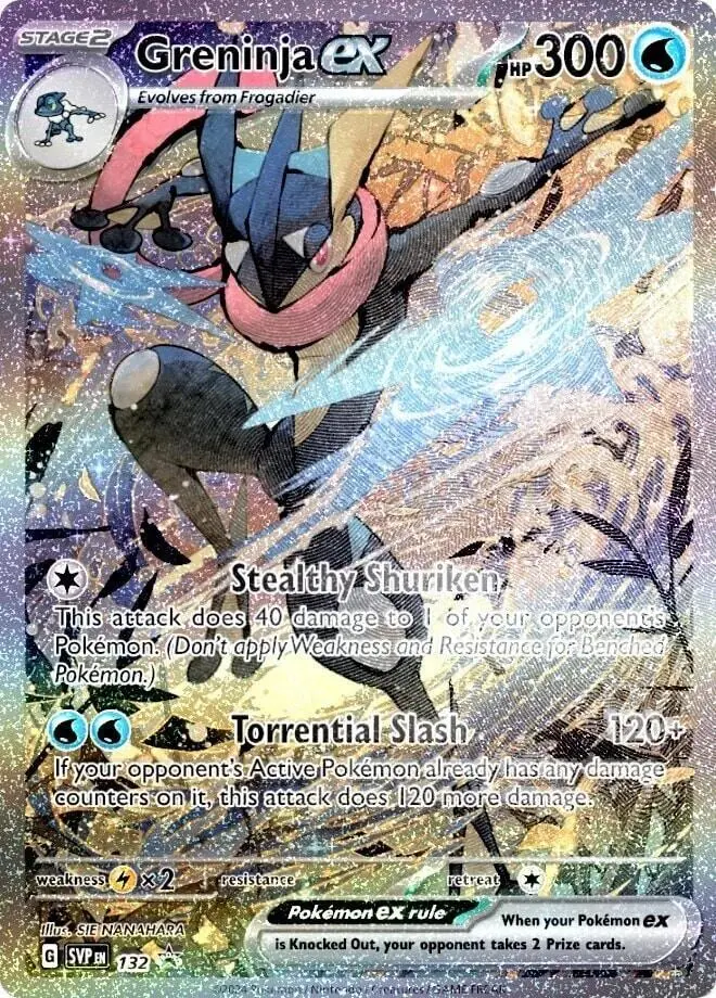 Greninja ex, SVP Black Star Promos 132/225
