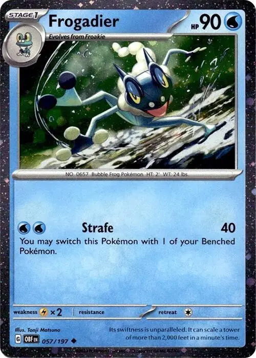 Frogadier, Miscellaneous Cards & Products 057/197