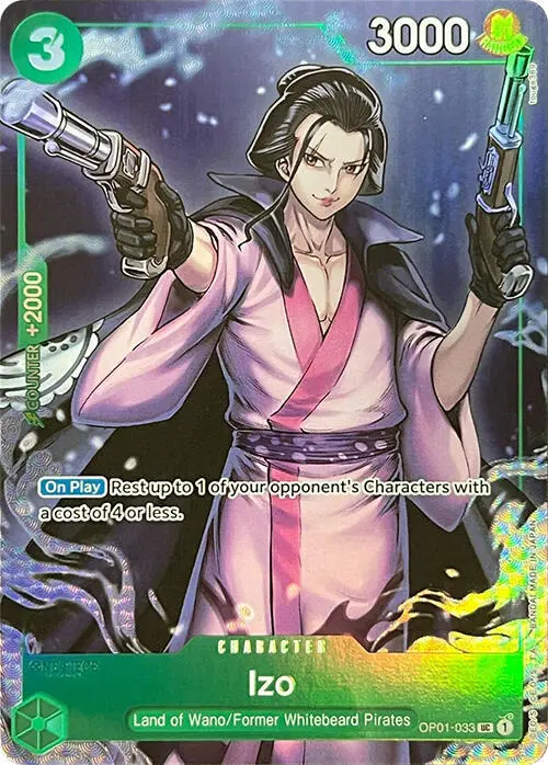 Izo (Premium Card Collection -BANDAI CARD GAMES Fest. 23-24 Edition-), One Piece Promotion Cards OP01-033