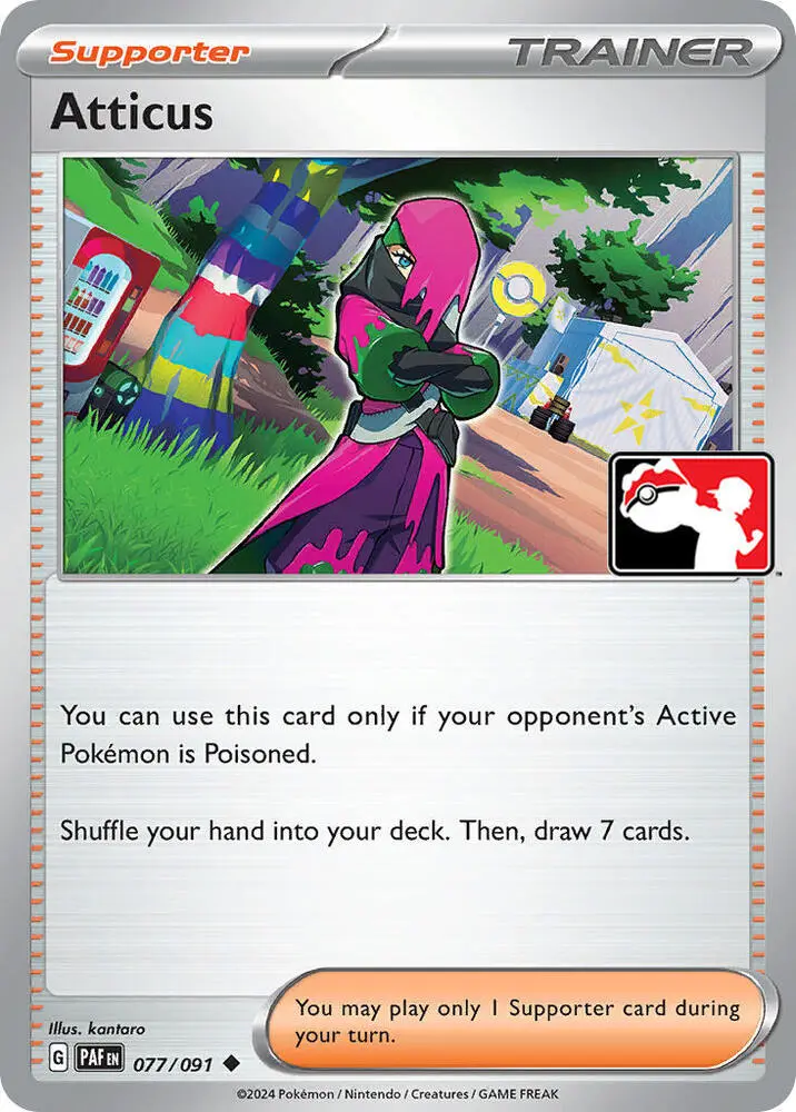 Atticus, Prize Pack Series Cards 077/091