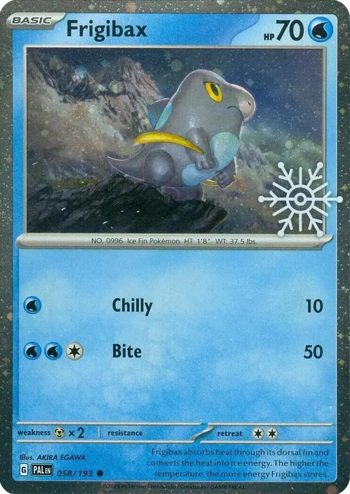 Frigibax, Miscellaneous Cards & Products 058/193