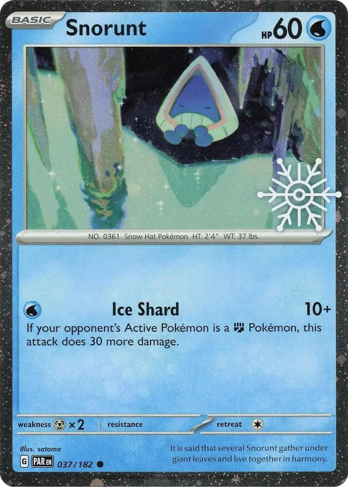 Snorunt, Miscellaneous Cards & Products 037/182