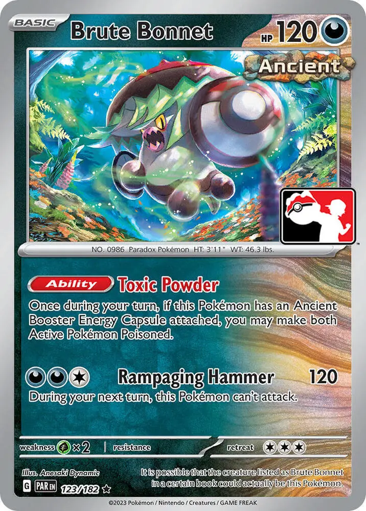 Brute Bonnet, Prize Pack Series Cards 123/182