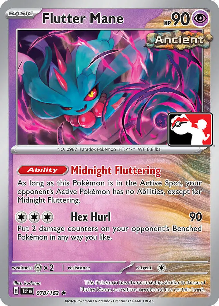 Flutter Mane, Prize Pack Series Cards 078/162