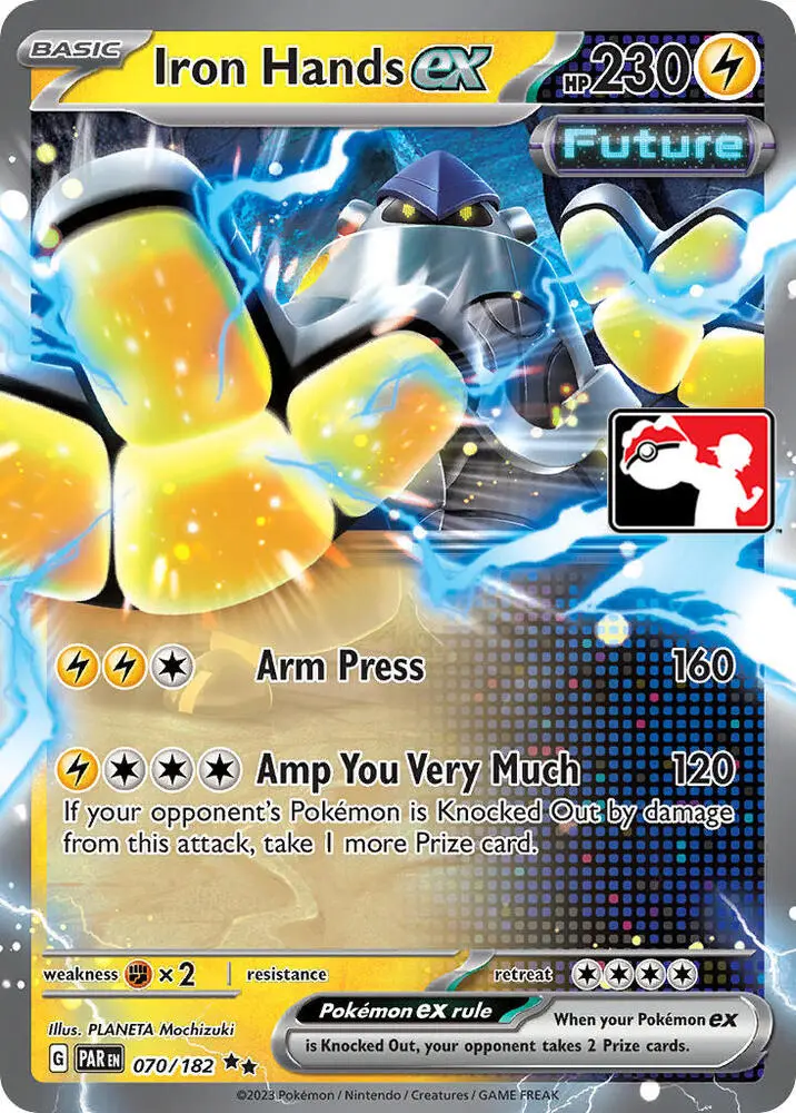 Iron Hands ex, Prize Pack Series Cards 070/182