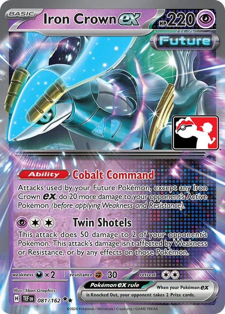 Iron Crown ex, Prize Pack Series Cards 081/162