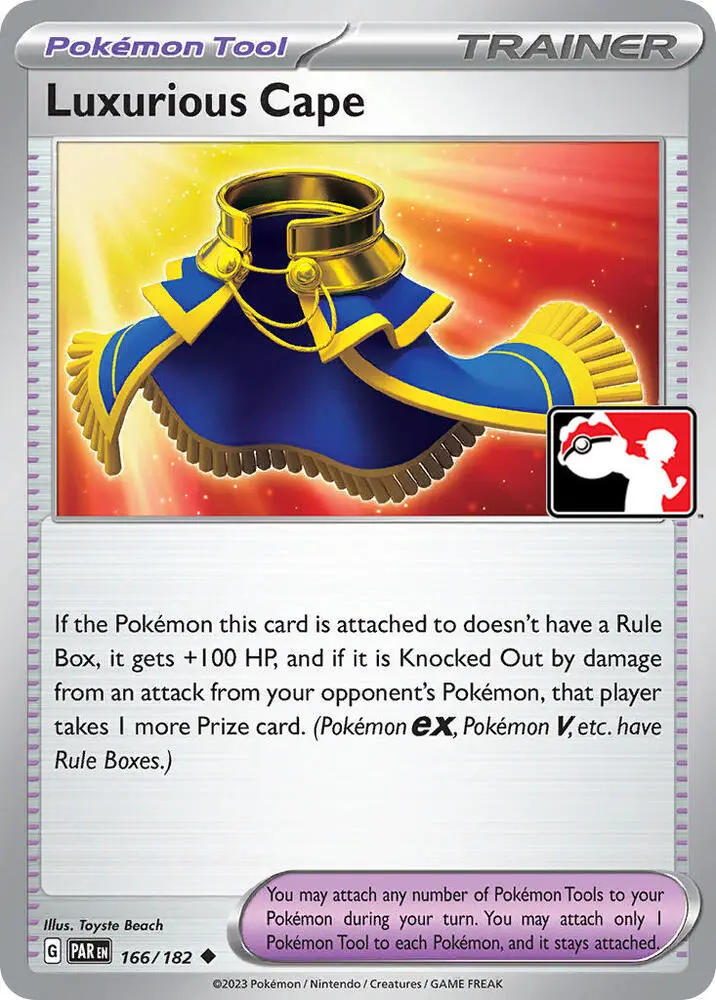 Luxurious Cape, Prize Pack Series Cards 166/182