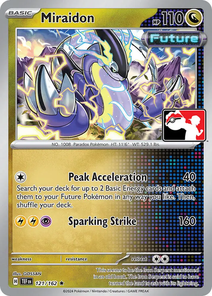 Miraidon, Prize Pack Series Cards 121/162