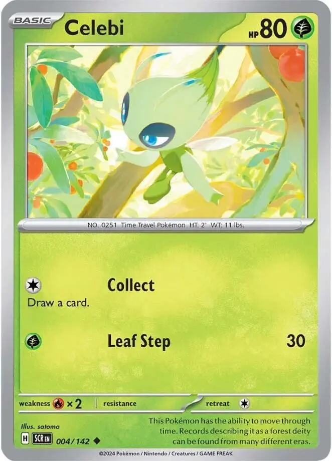 Celebi, Stellar Crown 004/142