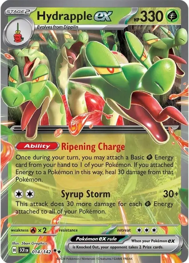 Hydrapple ex, Stellar Crown 014/142