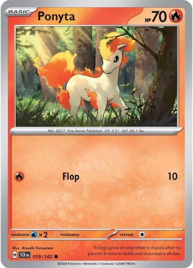 Ponyta, Stellar Crown 019/142
