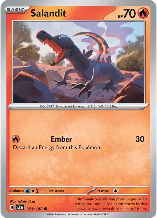 Salandit, Stellar Crown 023/142
