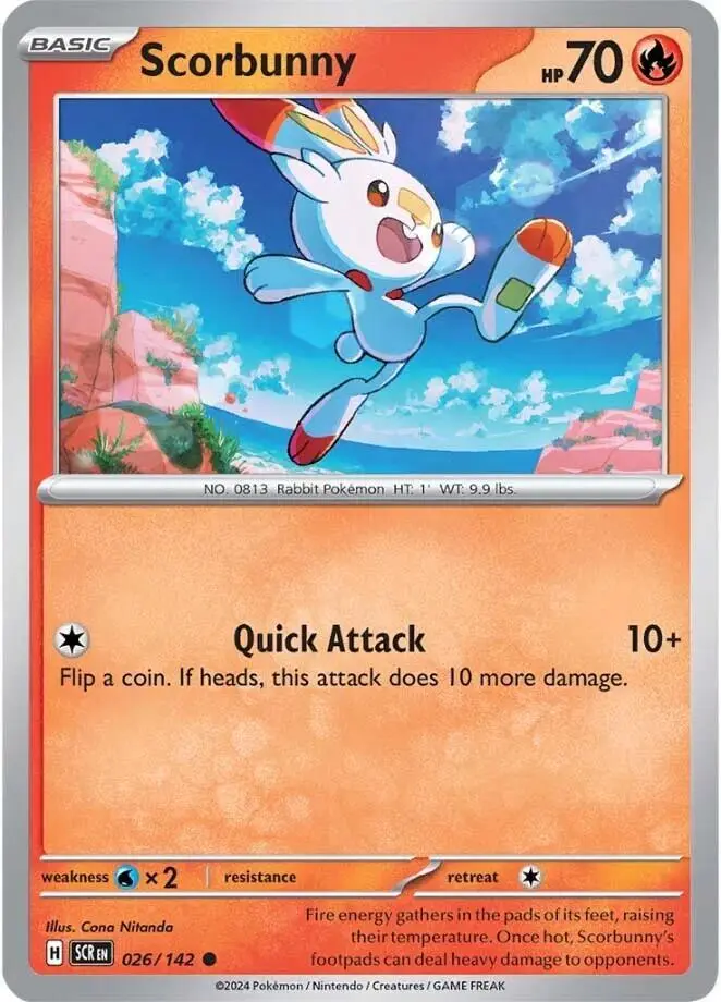 Scorbunny, Stellar Crown 026/142