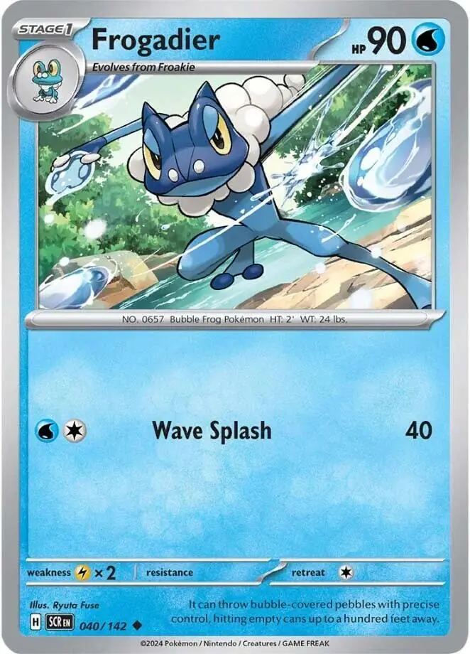 Frogadier, Stellar Crown 040/142
