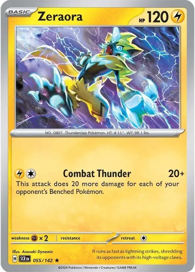 Zeraora, Stellar Crown 055/142