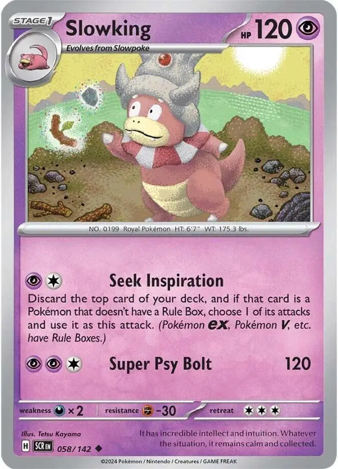 Slowking, Stellar Crown 058/142