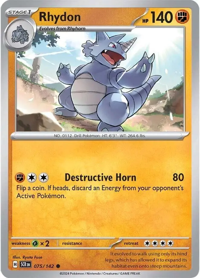 Rhydon, Stellar Crown 075/142