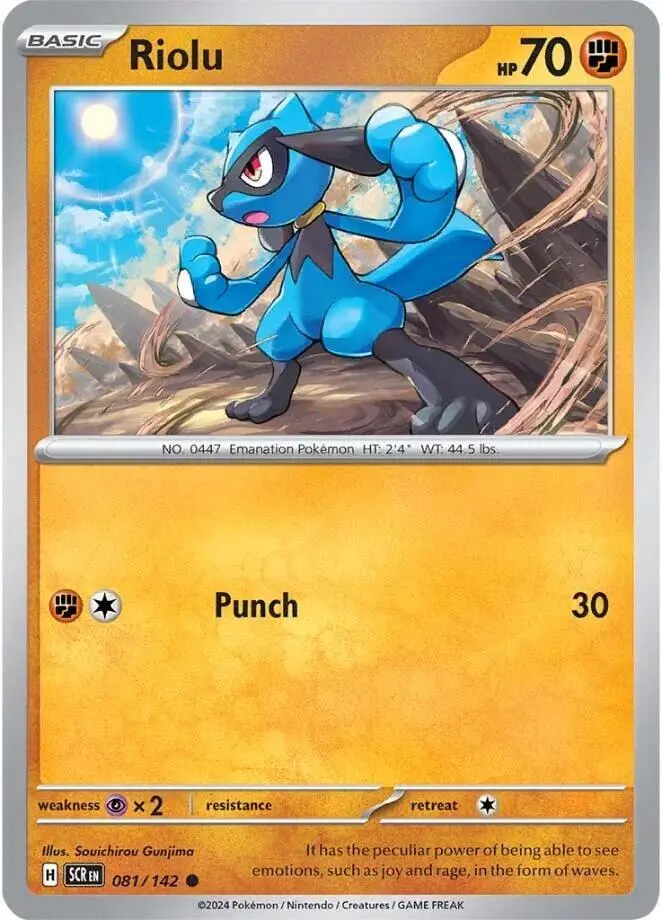 Riolu, Stellar Crown 081/142