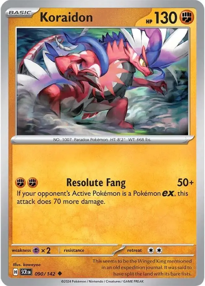 Koraidon, Stellar Crown 090/142