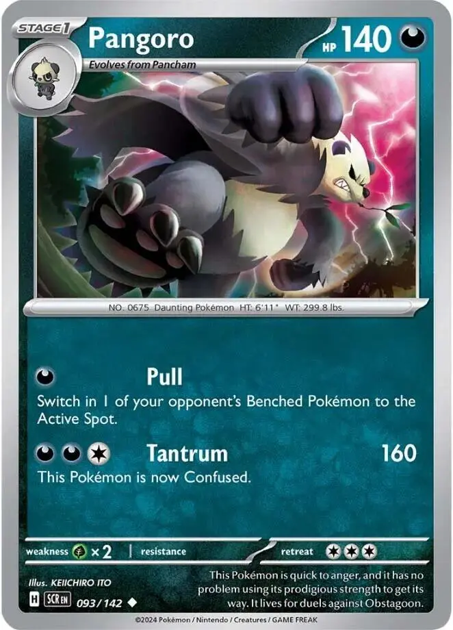 Pangoro, Stellar Crown 093/142