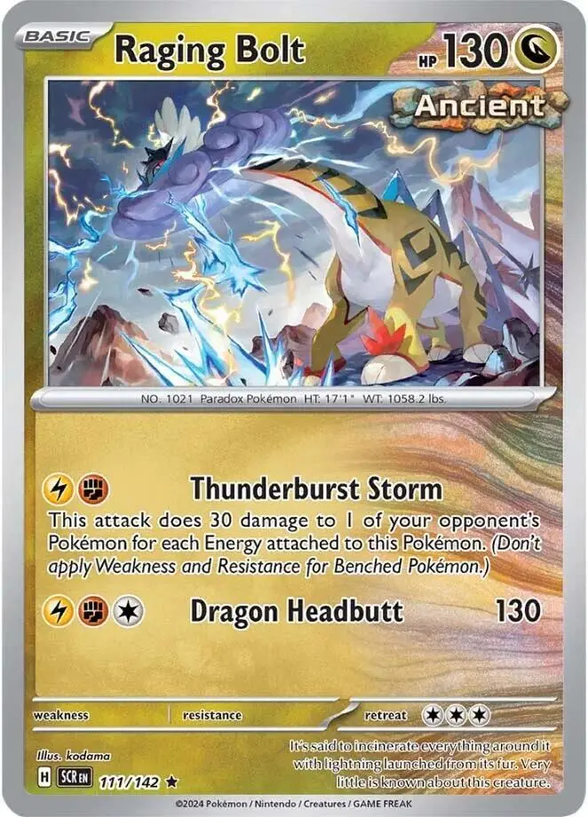 Raging Bolt, Stellar Crown 111/142