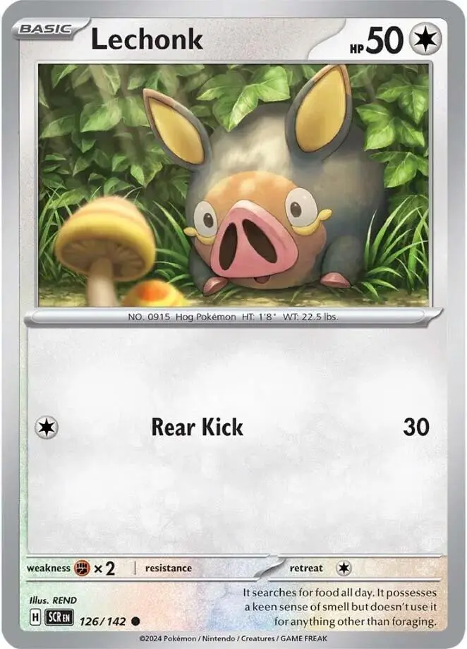 Lechonk, Stellar Crown 126/142