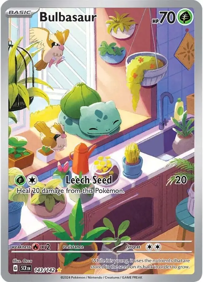 Bulbasaur, Stellar Crown 143/142