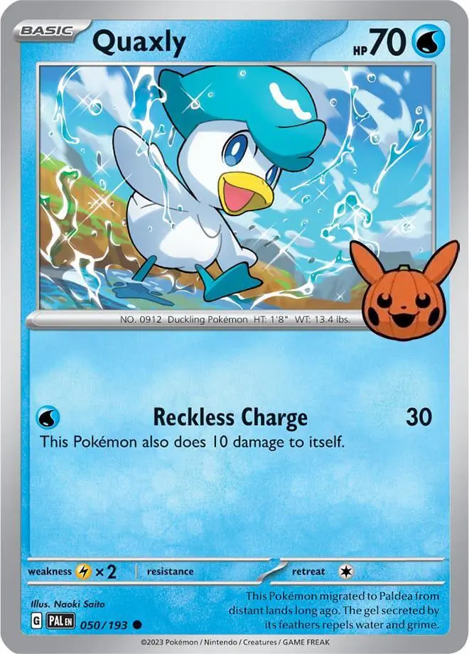Quaxly, Trick or Trade BOOster Bundle 2024 050/193