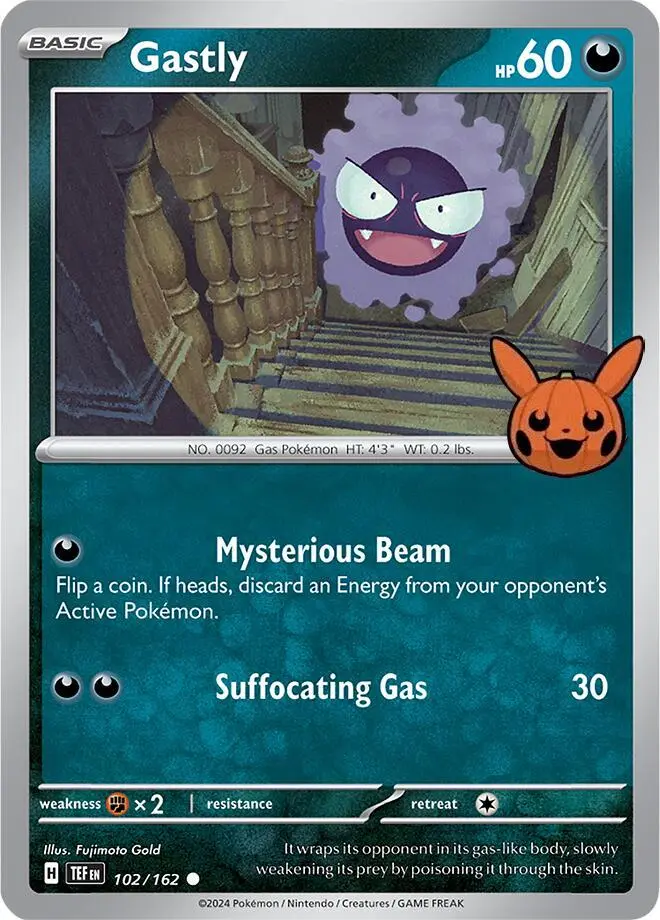 Gastly, Trick or Trade BOOster Bundle 2024 102/162