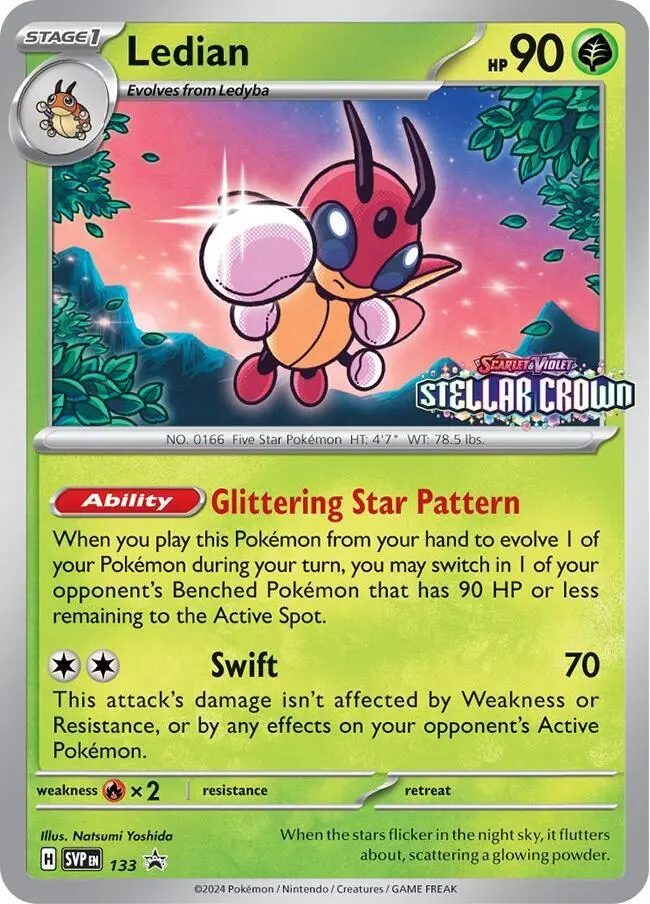 Ledian, SVP Black Star Promos 133/225