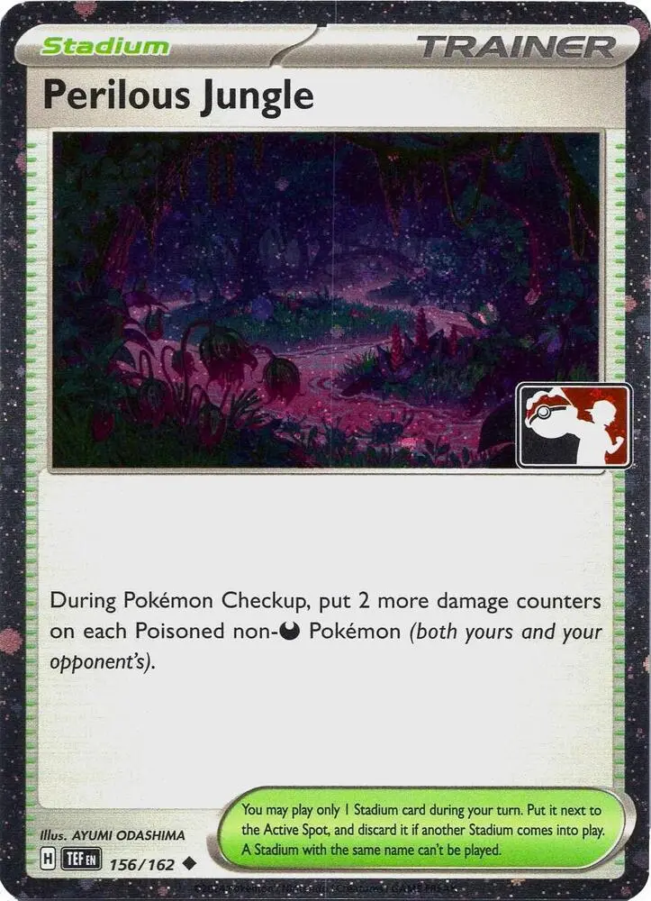 Perilous Jungle, Prize Pack Series Cards 156/162