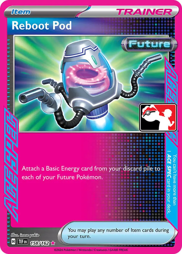 Reboot Pod, Prize Pack Series Cards 158/162
