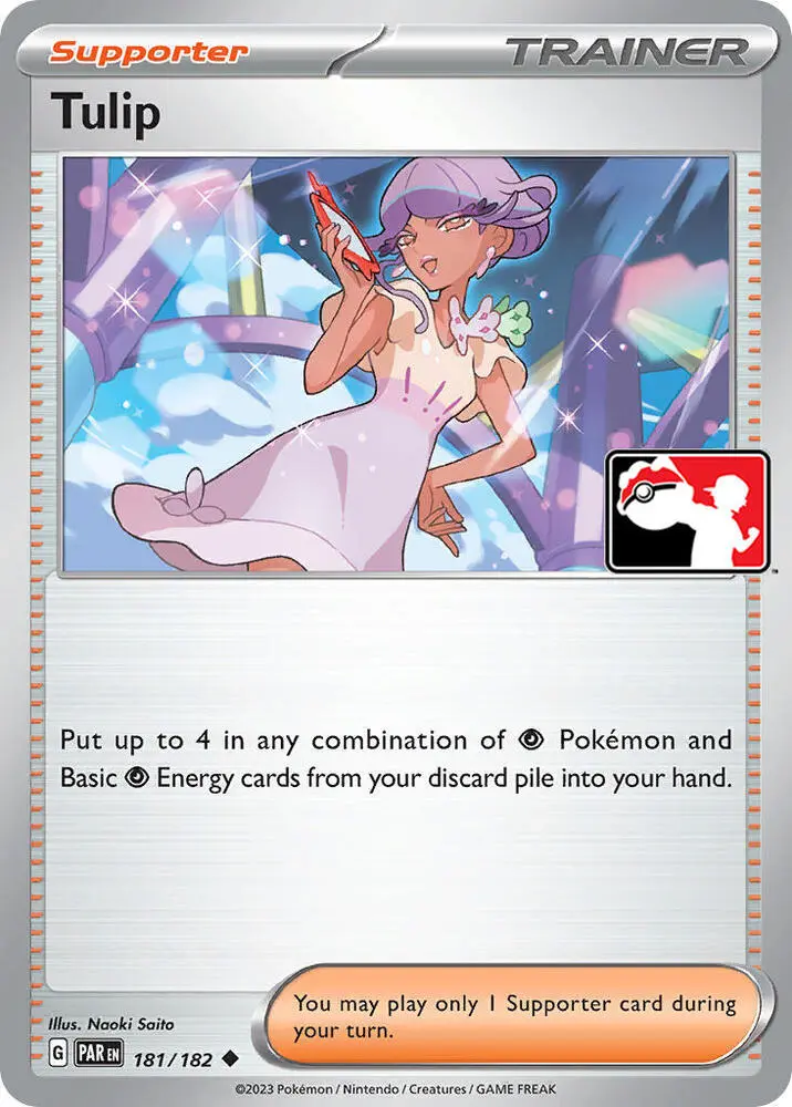 Tulip, Prize Pack Series Cards 181/182