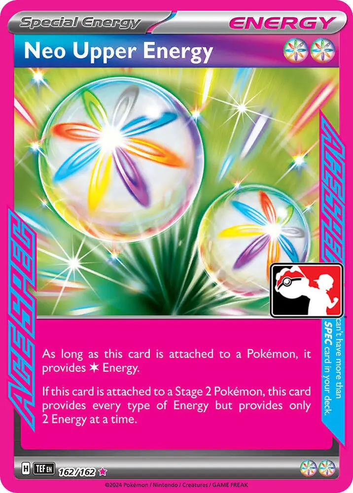 Neo Upper Energy, Prize Pack Series Cards 162/162