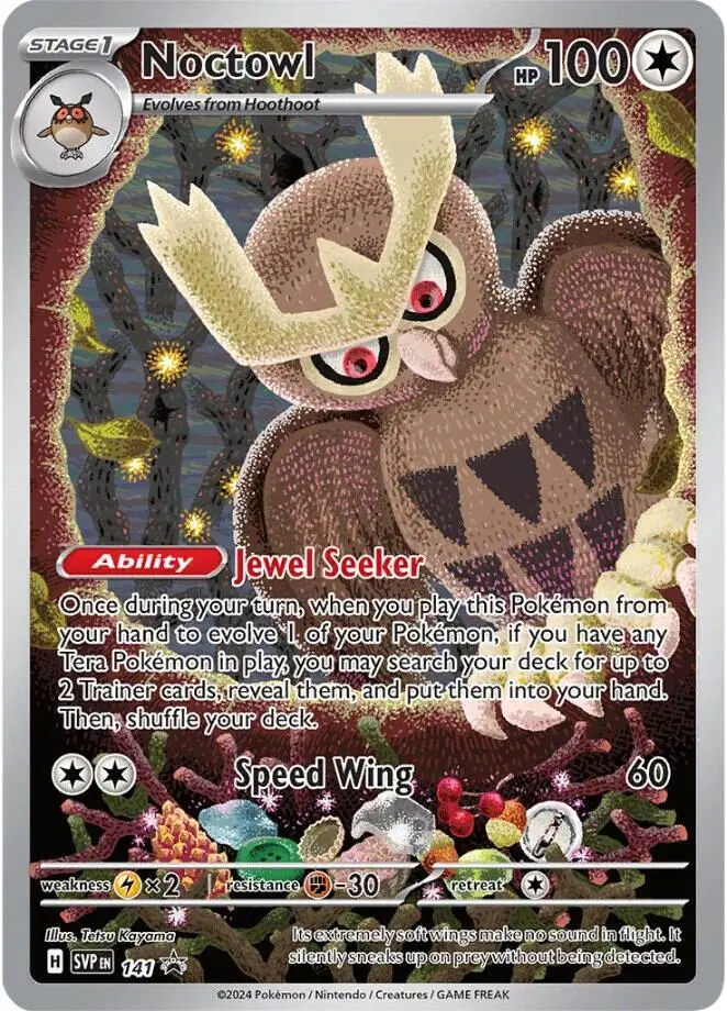 Noctowl, SVP Black Star Promos 141/225