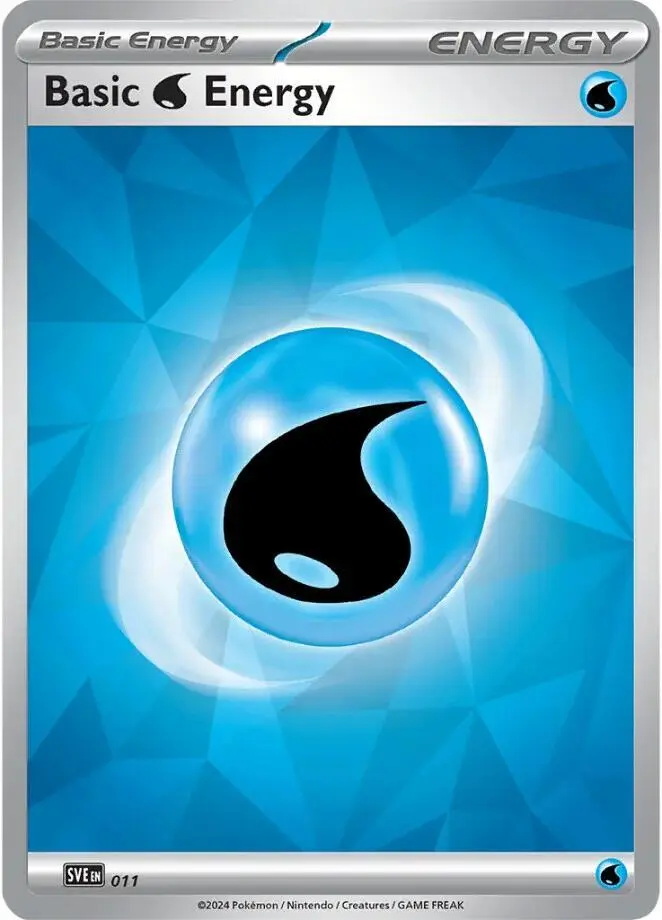 Water Energy, Scarlet & Violet Energy 011/24