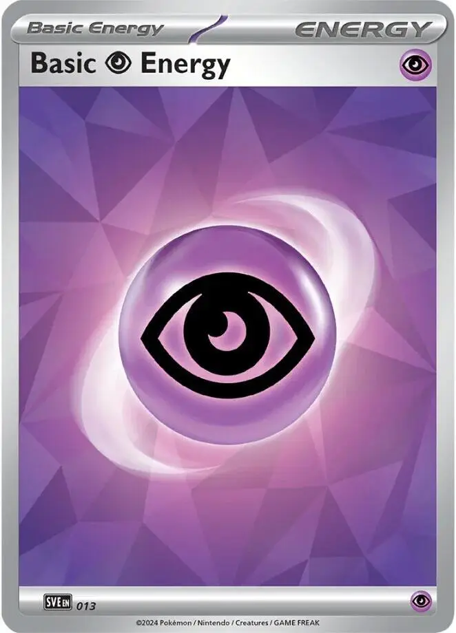 Psychic Energy, Scarlet & Violet Energy 013/24