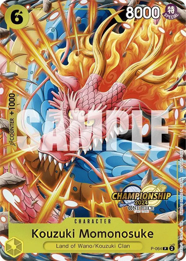 Kouzuki Momonosuke (CS 2024 Event Pack), One Piece Promotion Cards P-064