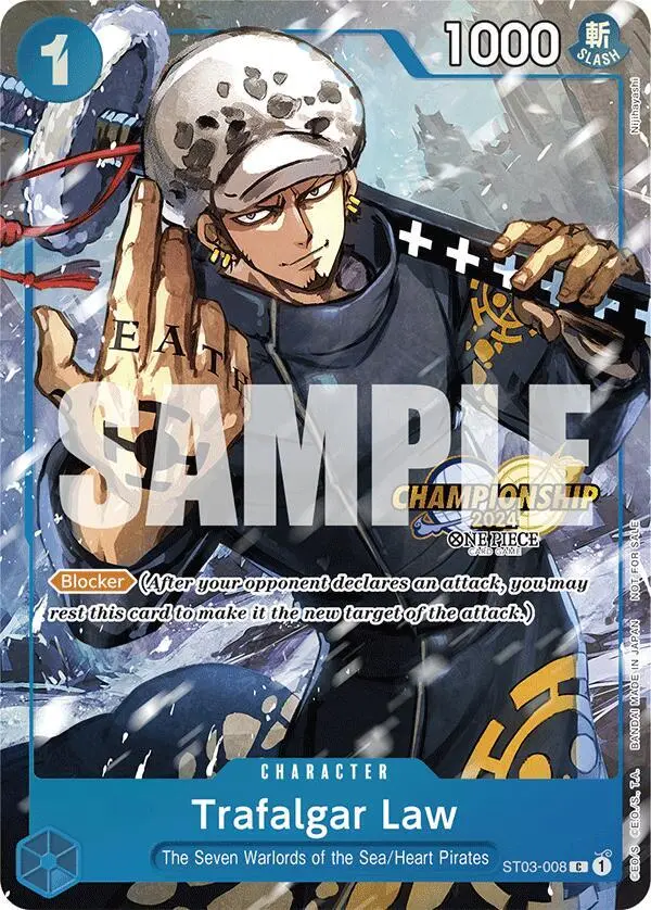 Trafalgar Law (CS 2024 Event Pack), One Piece Promotion Cards ST03-008