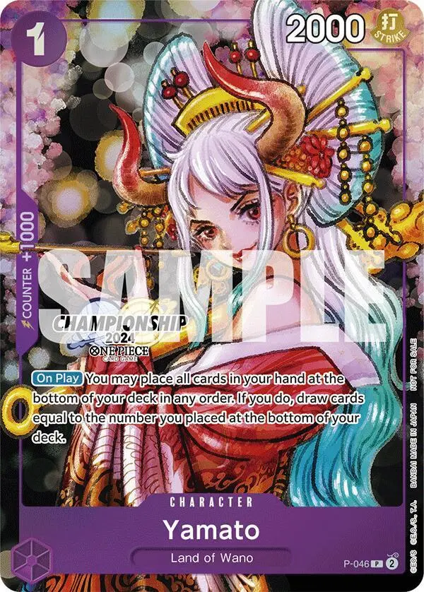 Yamato (CS 2024 Event Pack Finalist), One Piece Promotion Cards P-046
