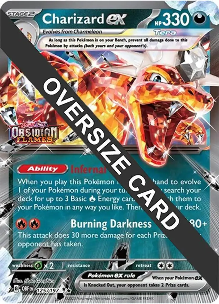 Charizard EX, Jumbo cards XY121