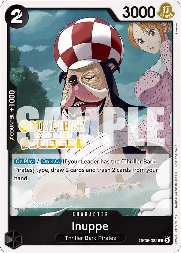 Inuppe (Judge Pack Vol. 4), One Piece Promotion Cards OP06-082