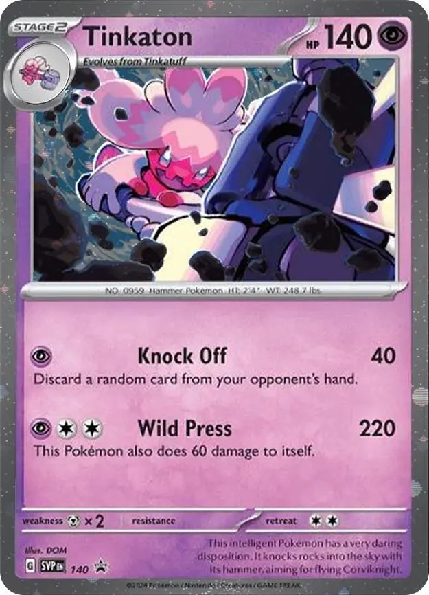 Tinkaton, SVP Black Star Promos 140/225