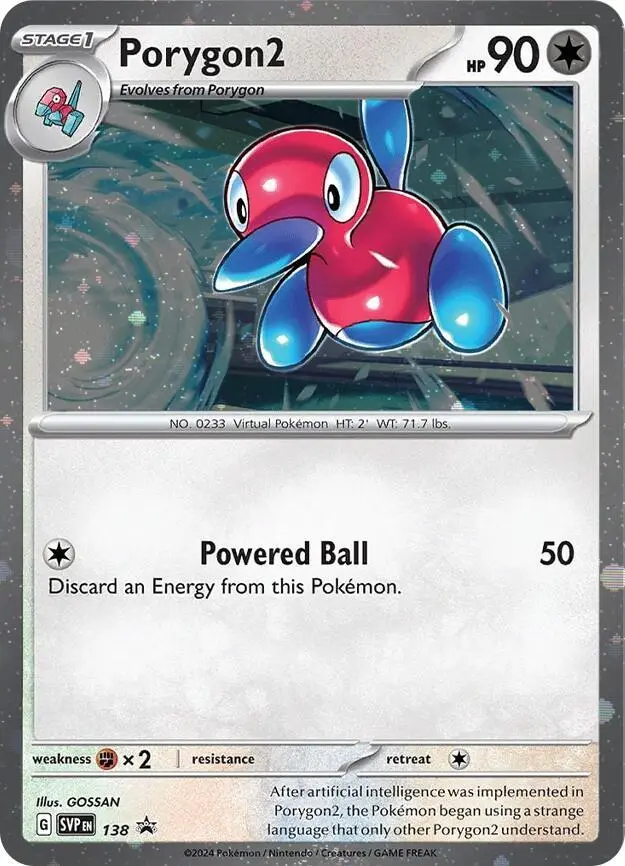 Porygon2, SVP Black Star Promos 138/225