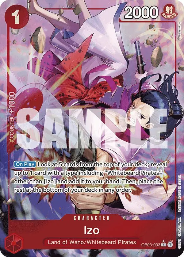 Izo (Alt Art), Premium Booster -The Best- OP03-003