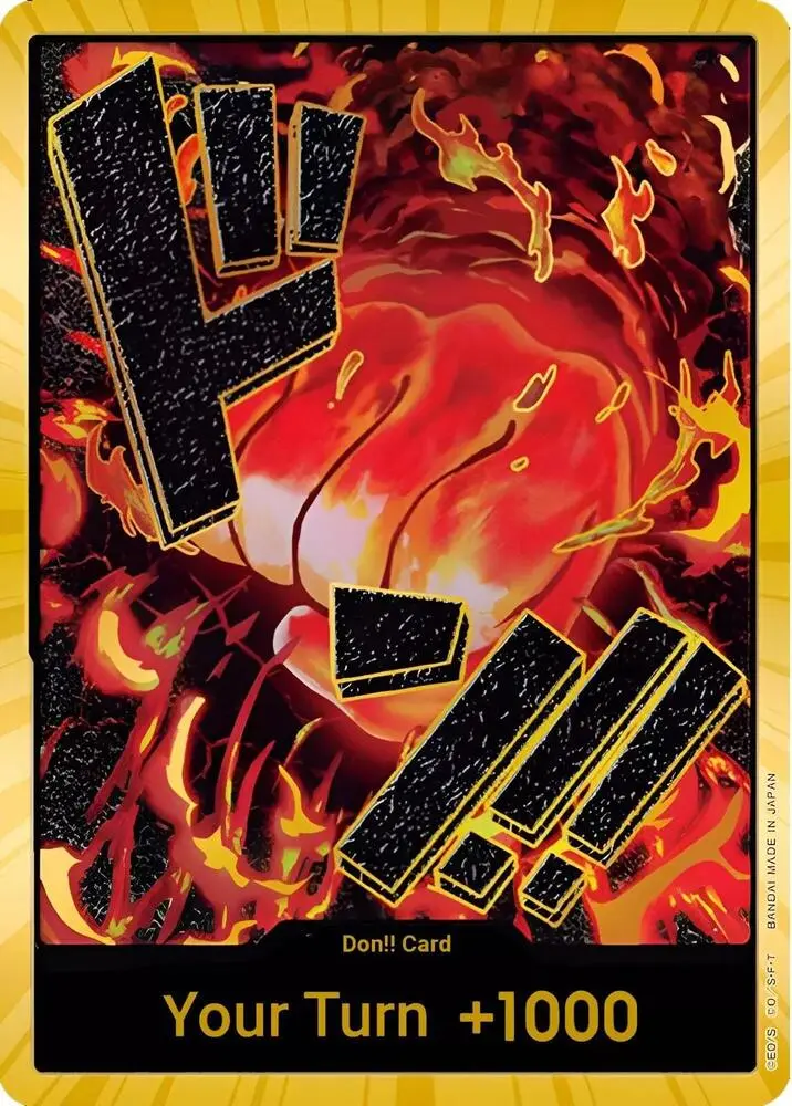 DON!! Card (Sakazuki Gold), Premium Booster -The Best- DON!!